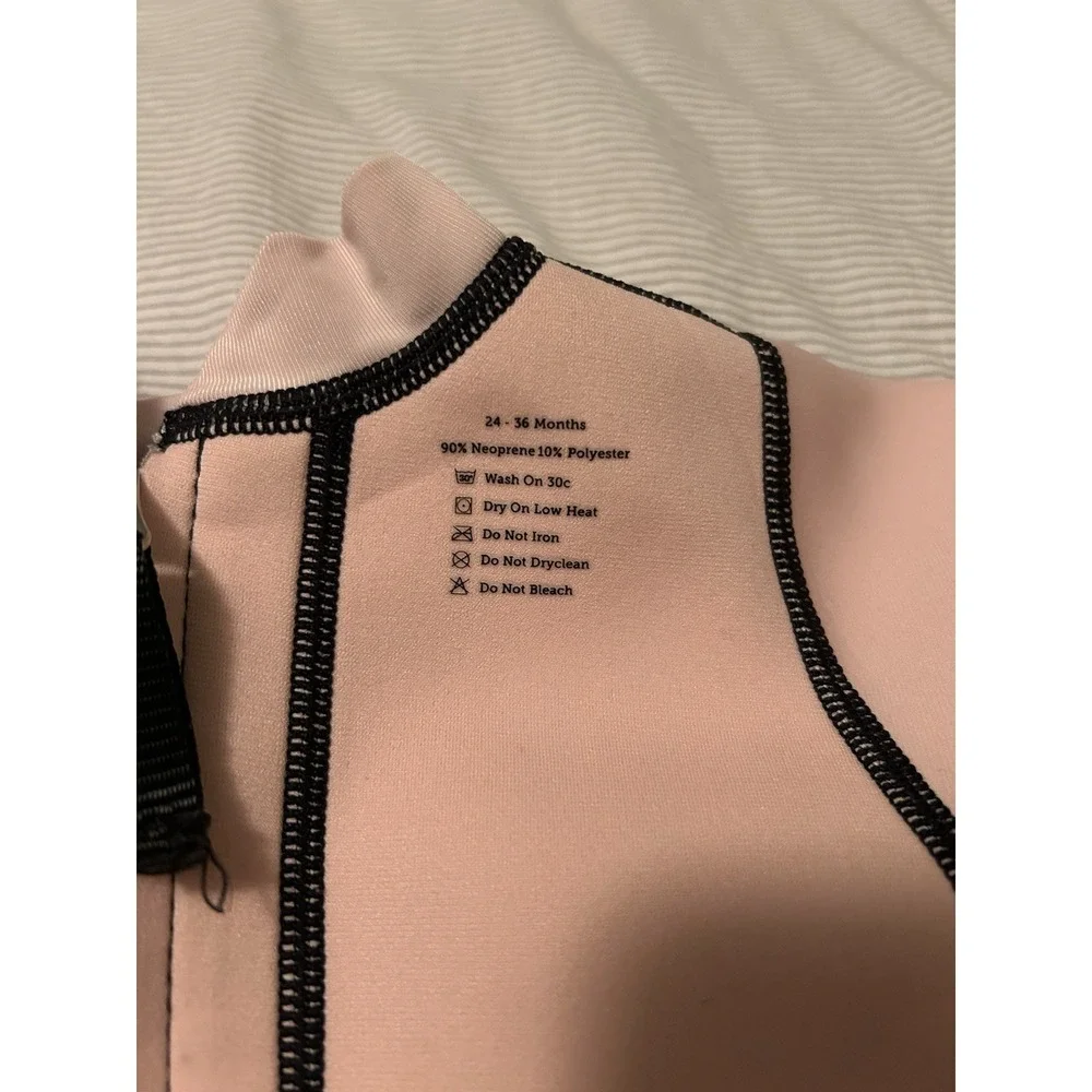 Warmsy Reversable Aquajoy wetsuit baby toddler 24‎ months Flamingo Pink Vacation